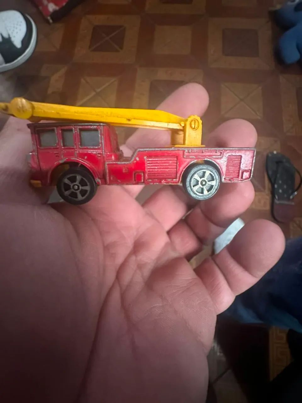 CARRINHO PEQUENO DE METAL E PLASTICO ANOS 70 ITENS COLECIONÁVEIS  - Foto 5