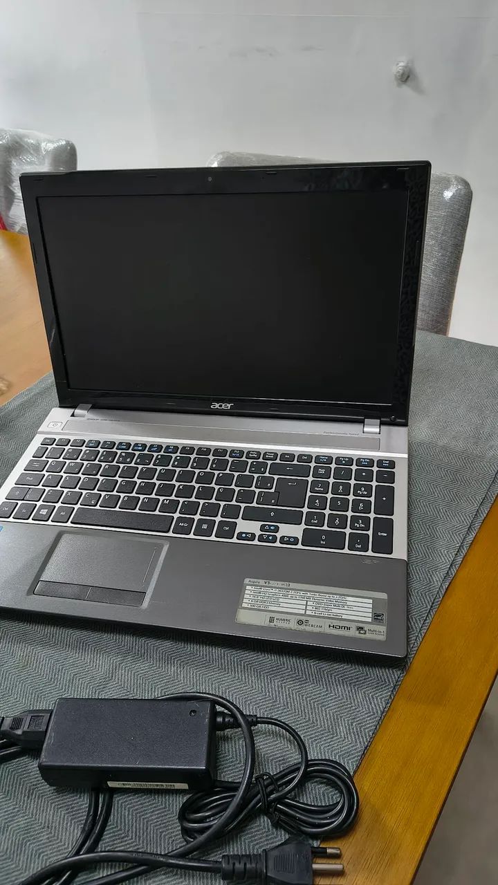 Notebook Acer i7 