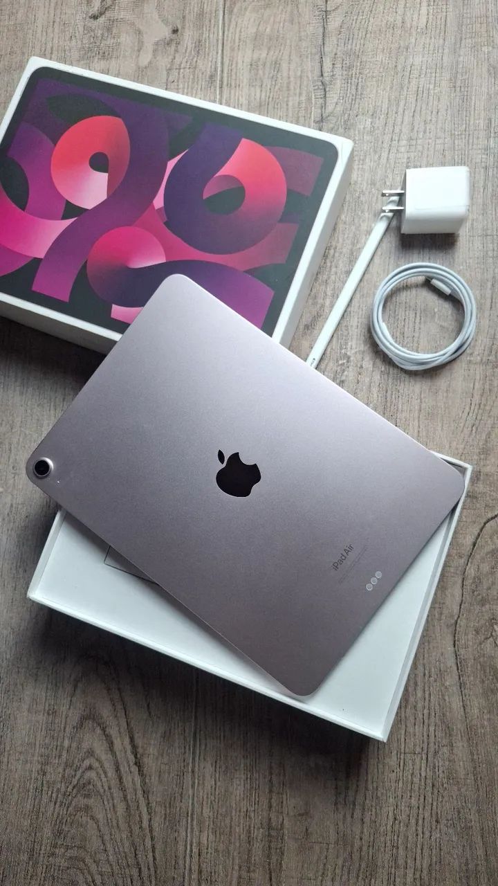 iPad Air 5ª Geração 256GB + Apple Pencil 2 (Estado de Novo