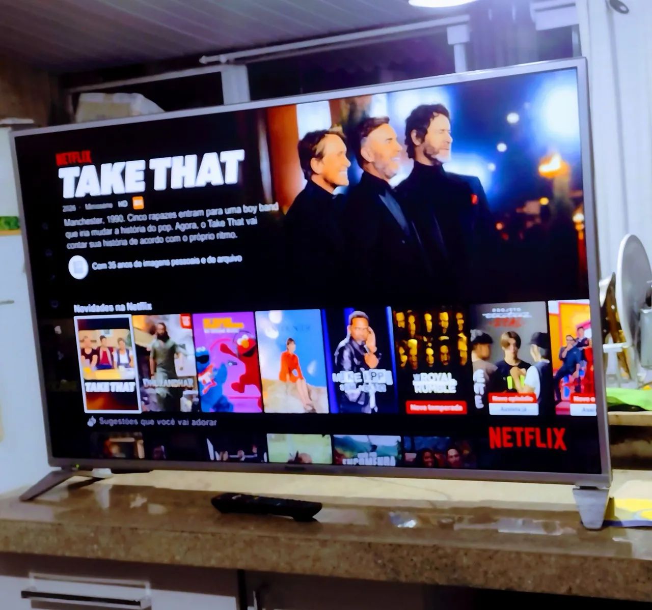 Tv Smart Panasonic 49 polegadas em perfeito estado  - Foto 4