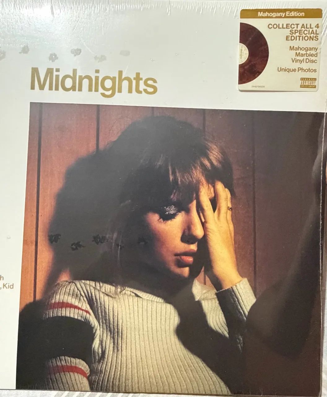 Vinil Midnights (Mahogany Marbled) - Taylor Swift - Foto 2