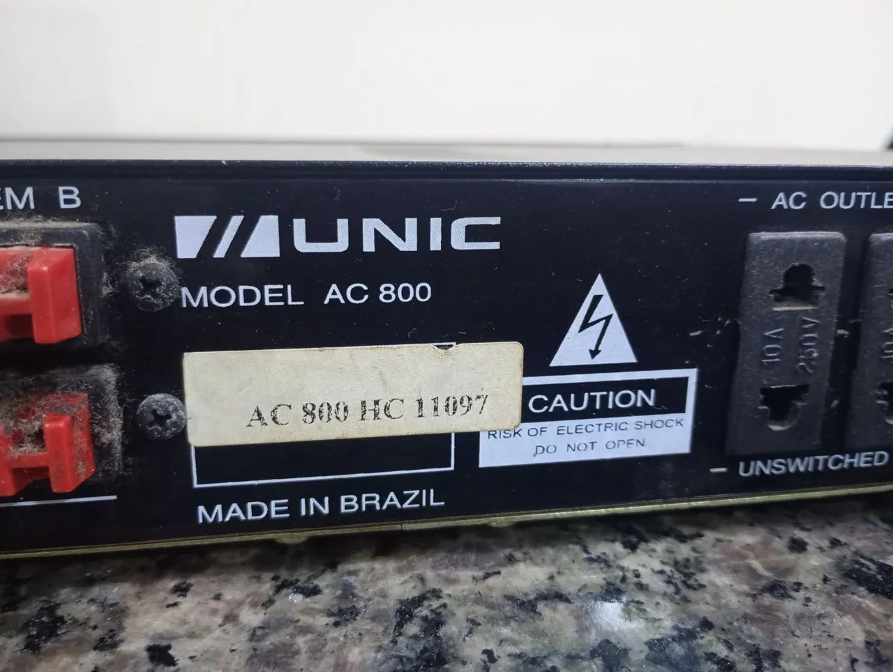 Amplificador de som Ac800 - Foto 2