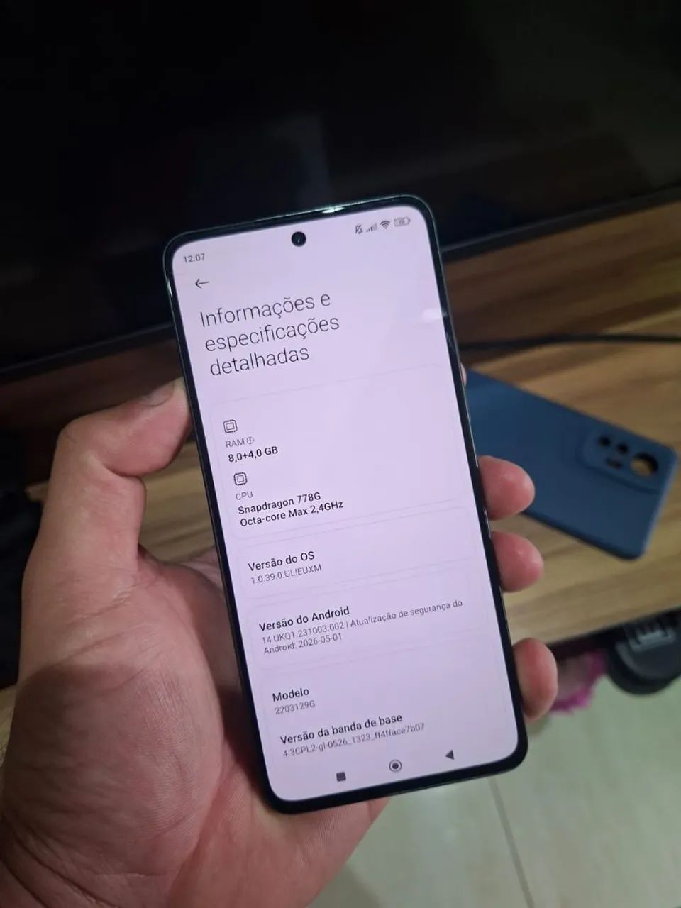 Vendo ou troco MI 12 lite impecável zerado completo  - Foto 2