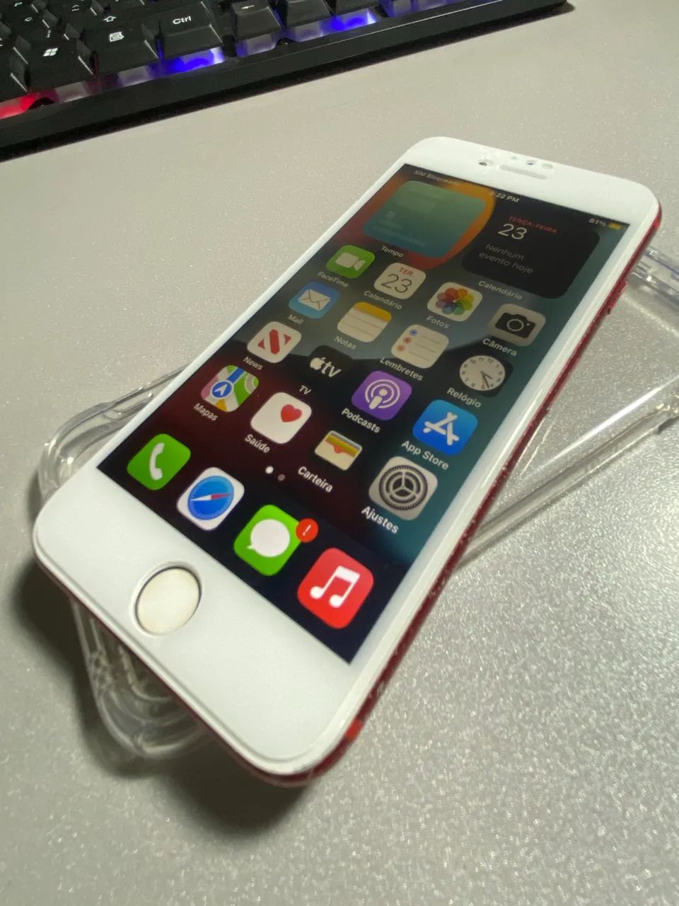 iphone 7 128gb red - Foto 5