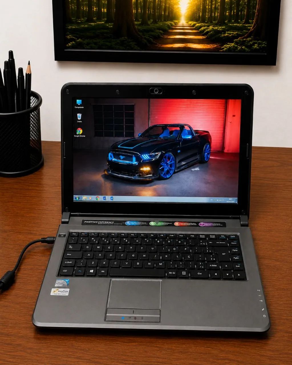 Notebook 320 GB / formatado / office instalado permanente 