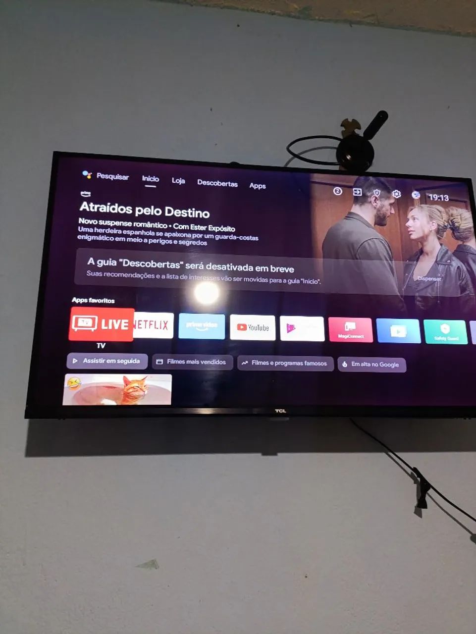 Tv smart Android 32 polegadas pouco tempo de uso - Foto 2