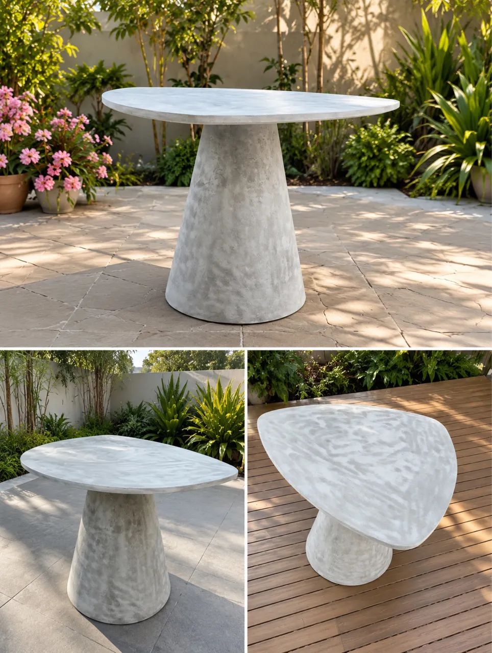 Mesa de concreto orgânica  - Foto 2
