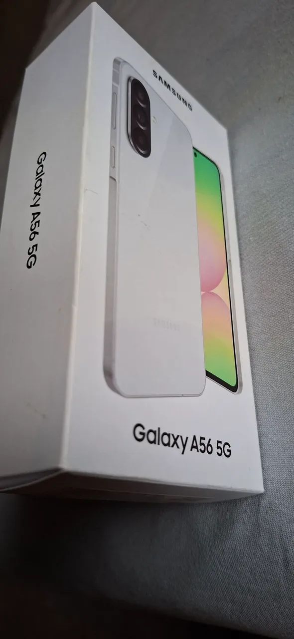 NA CXA COM NOTA. SAMSUNG 5G A56 256GB CINZA ACT CRT +ENCARGO  - Foto 2