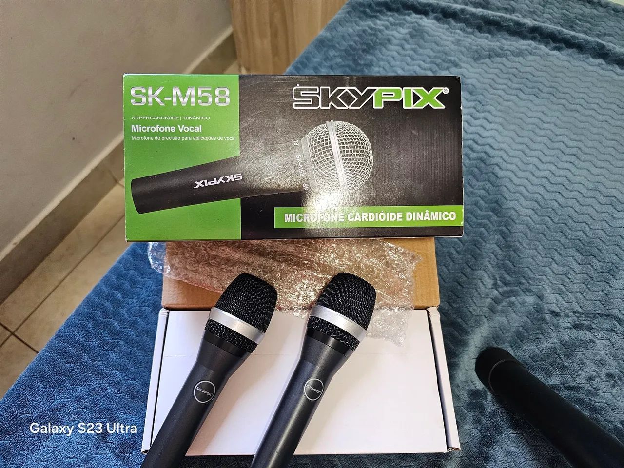 Microfone Skypix Sk-m58 Com Fio - Foto 3