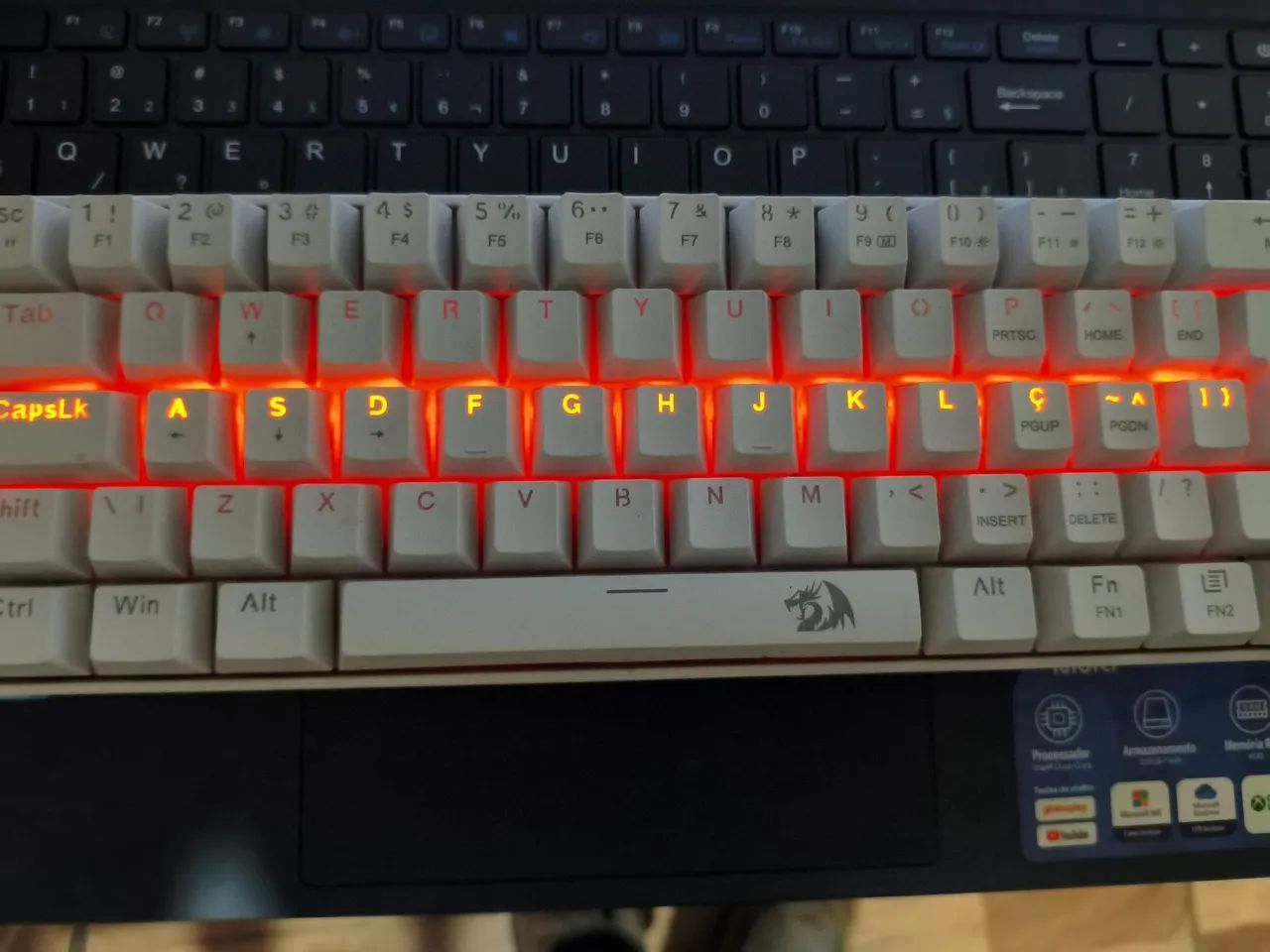 Kit teclado e mouse dragon  - Foto 2
