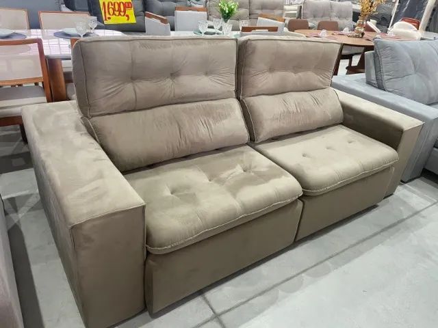 SOFÁ RETRÁTIL SUPER CONFORTÁVEL (ENTREGA)