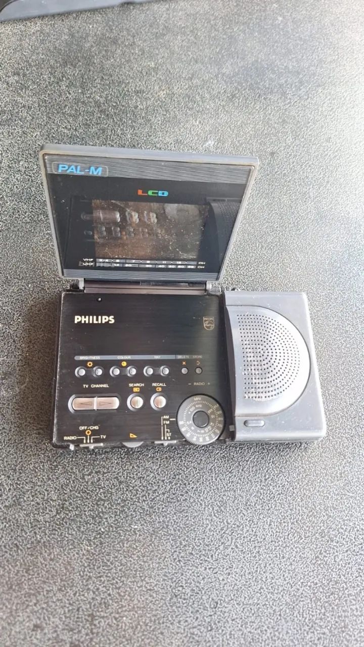 Radio TV Philips 3 Polegadas funcionando só rádio 99,00 teste na hora, somos loja no Hauer - Foto 2