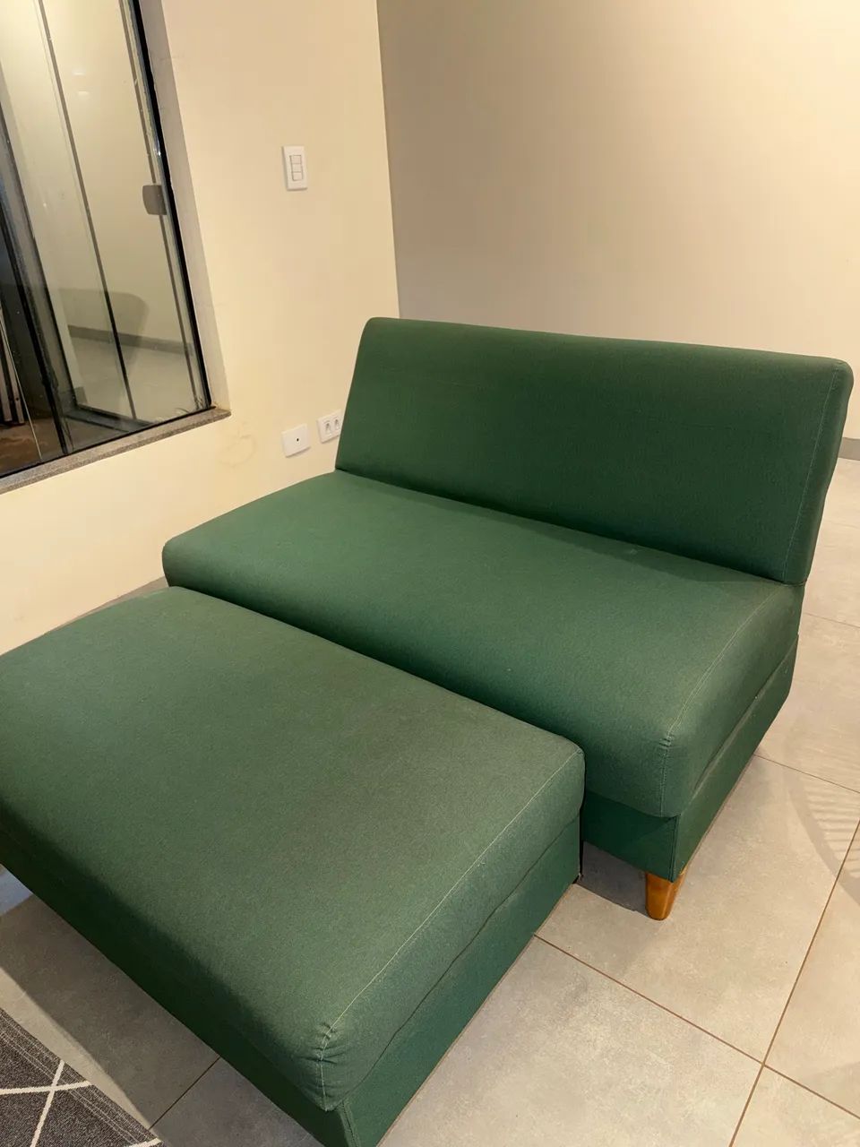 Sofá com puff  - Foto 3