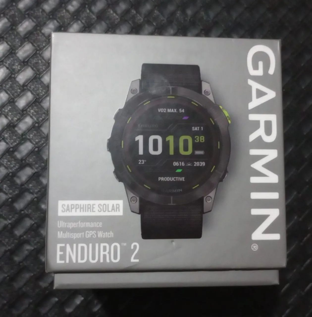 Vendo um relógio Garmin, Sapphire solar Enduro 2 
