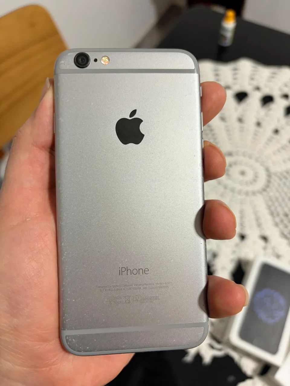 iPhone 6 cinza e preto  - Foto 5