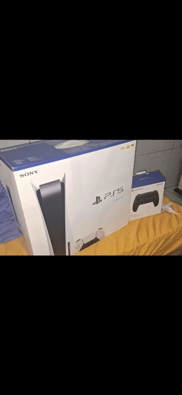 Vendo PS5 com controles e jogos  - Foto 2