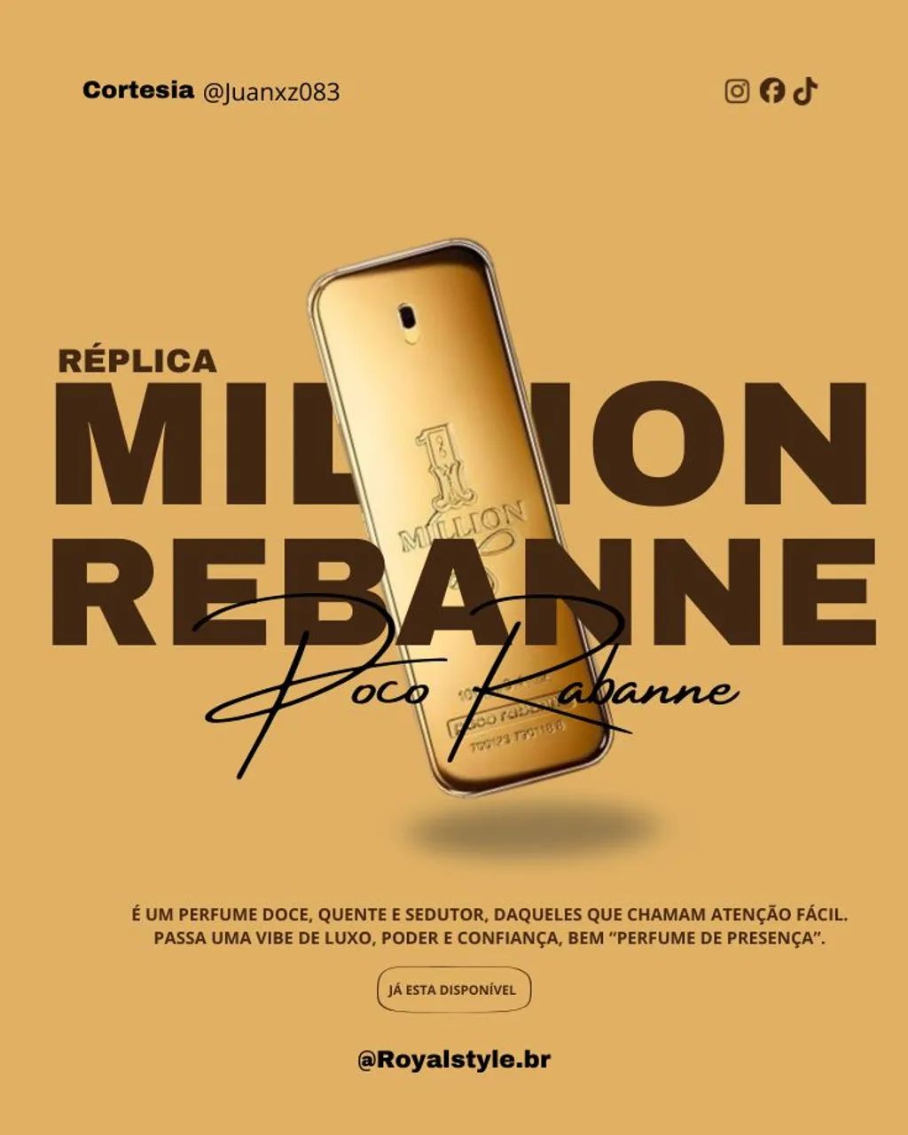 Perfume Masculino 1 Million 