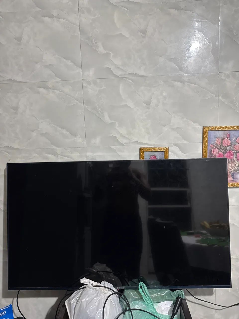 Smart TV LG de 43 polegadas + Painel  - Foto 3