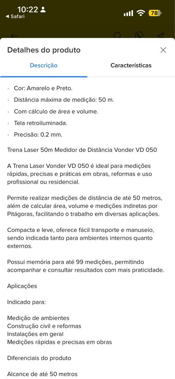 Medidor a distância a leser. - Foto 4