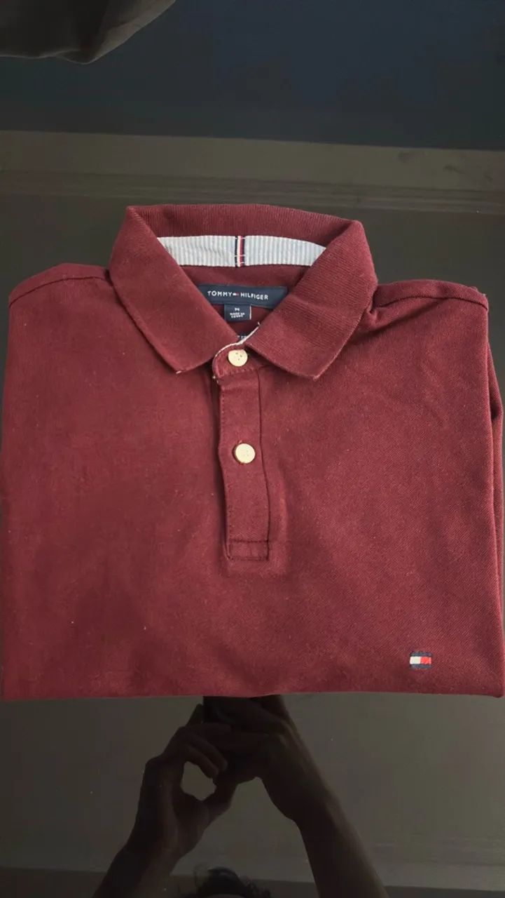 Polo Tommy Tamanho M 