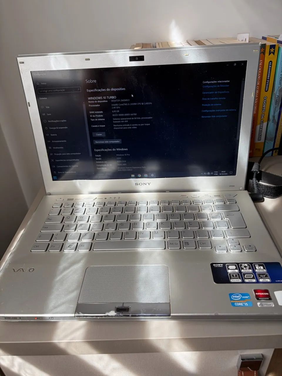 Notebook Sony Vaio