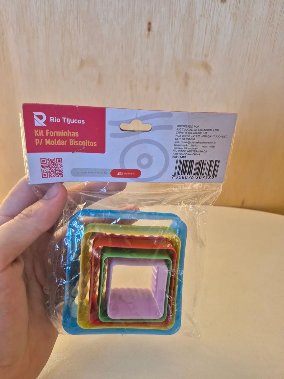 Kit de forminhas para moldar biscoitos  - Foto 3