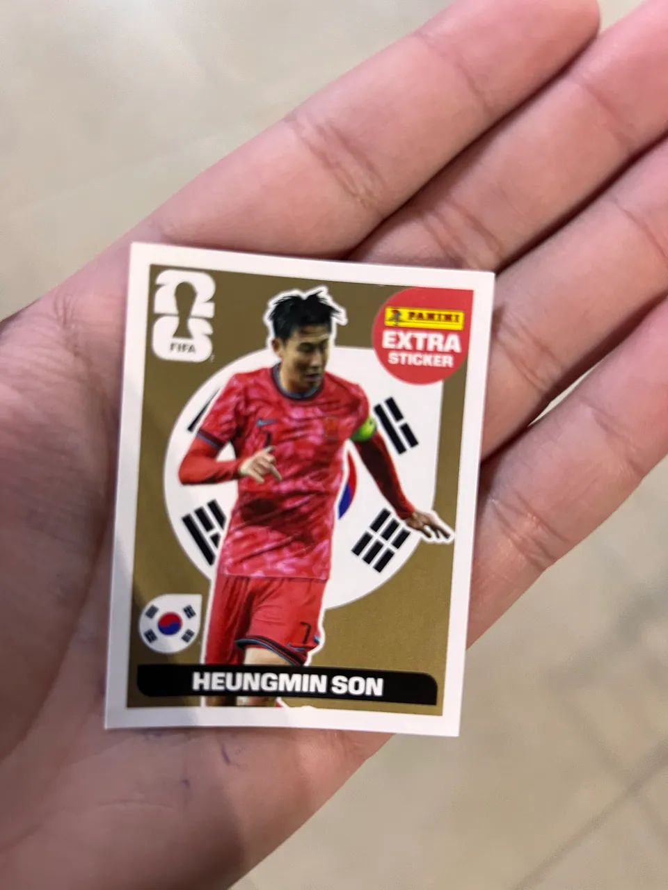 Figurinha legend son gold copa do mundo 2026