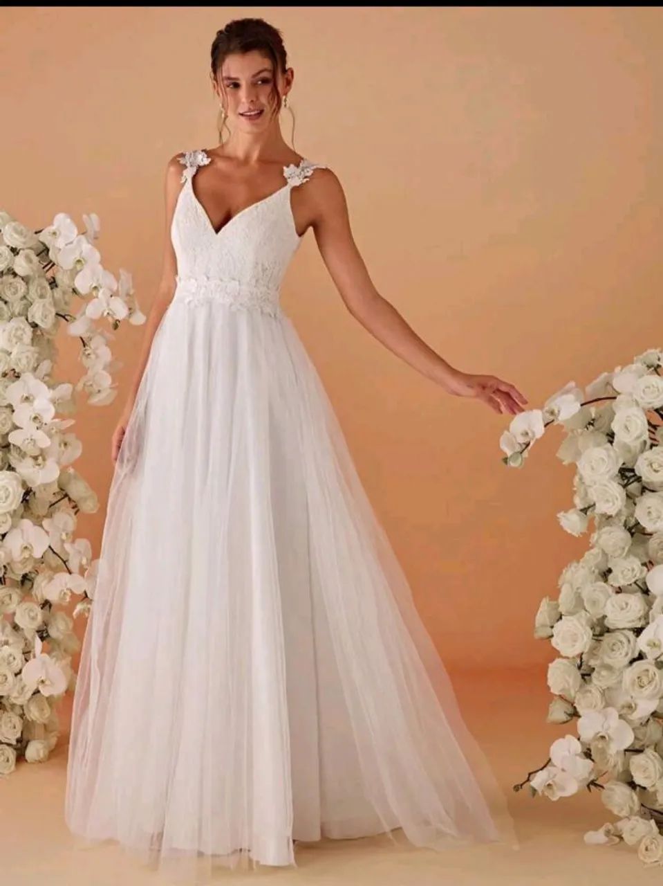 Vestido de noiva civil e religioso 