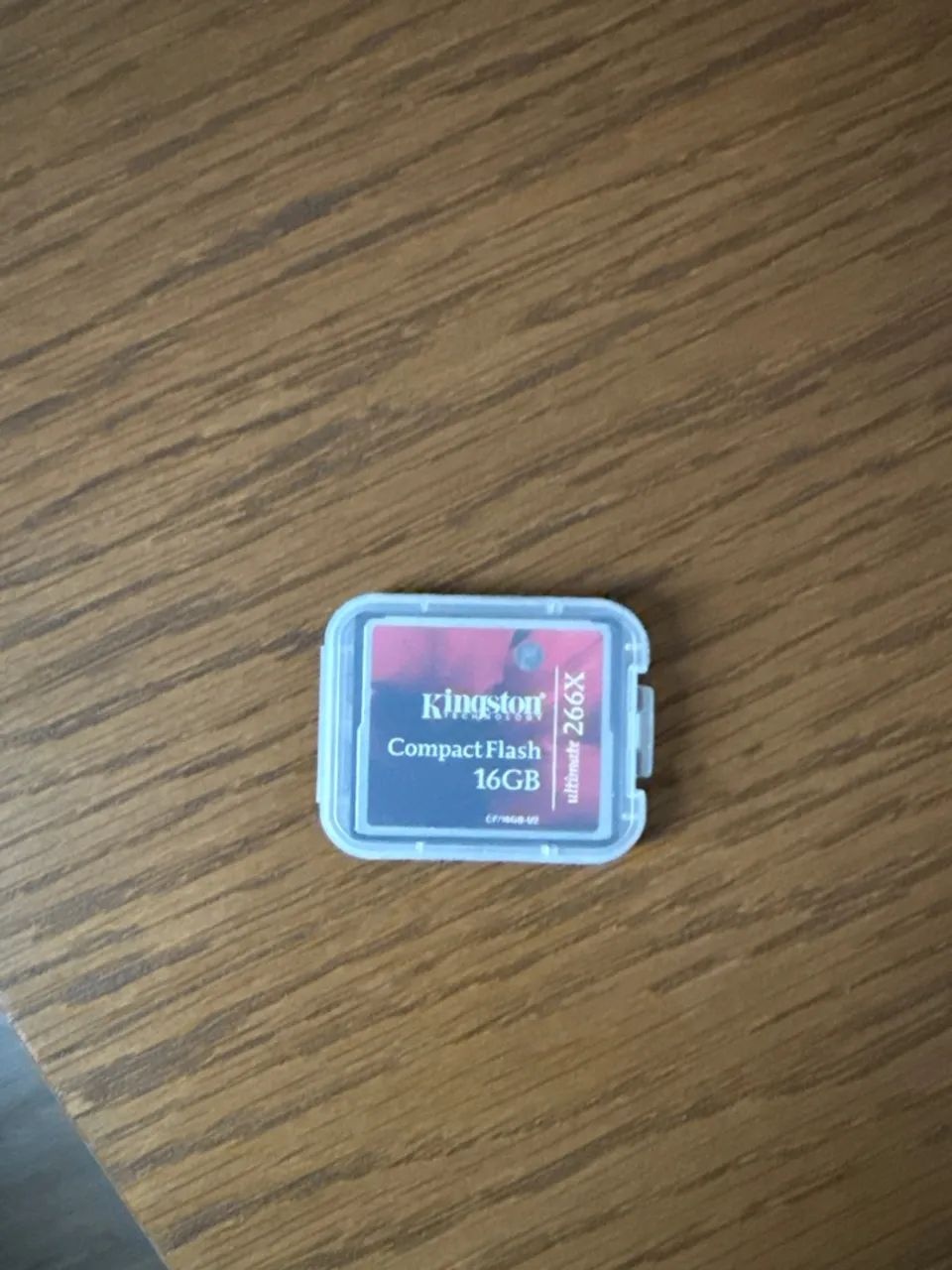Cartão de memória Compact Flash 16gb