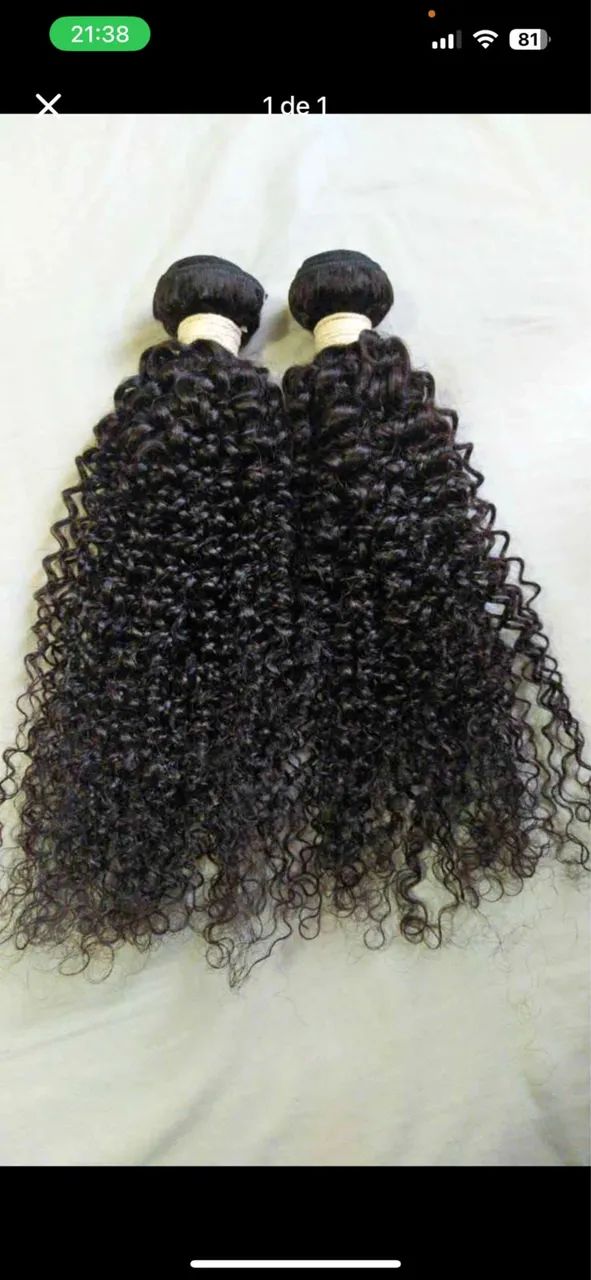 Cabelo humano 150gr
