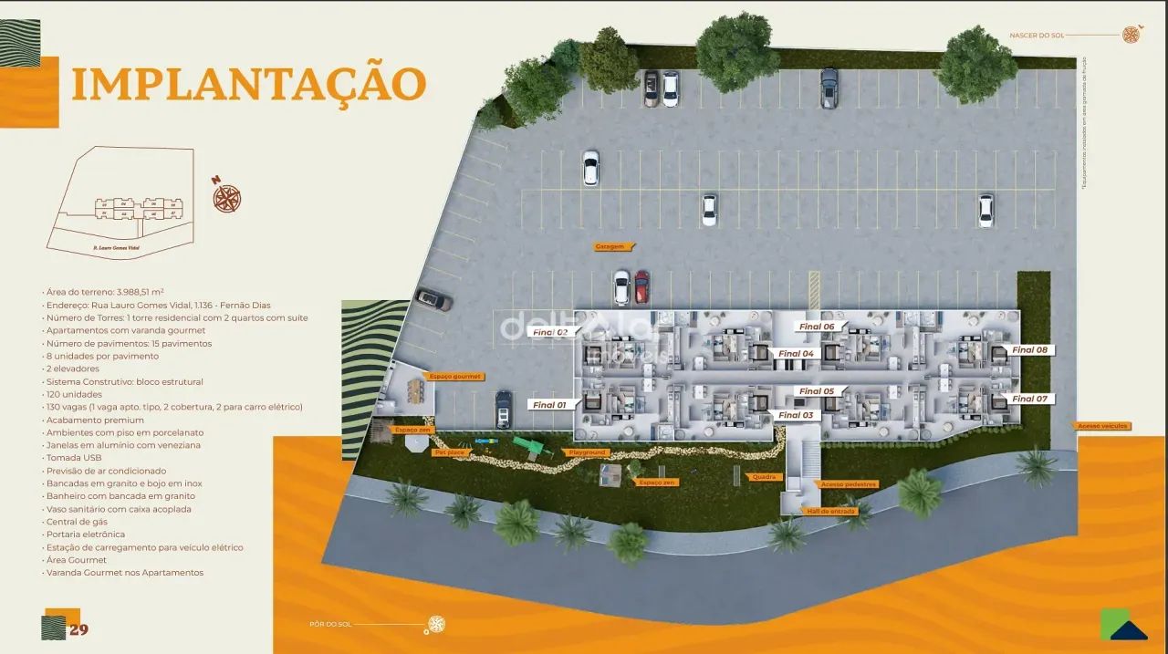 Apartamento com 2 quartos com suite, varanda, elevador, 1 vaga de garagem demarcada, à ven - Foto 2
