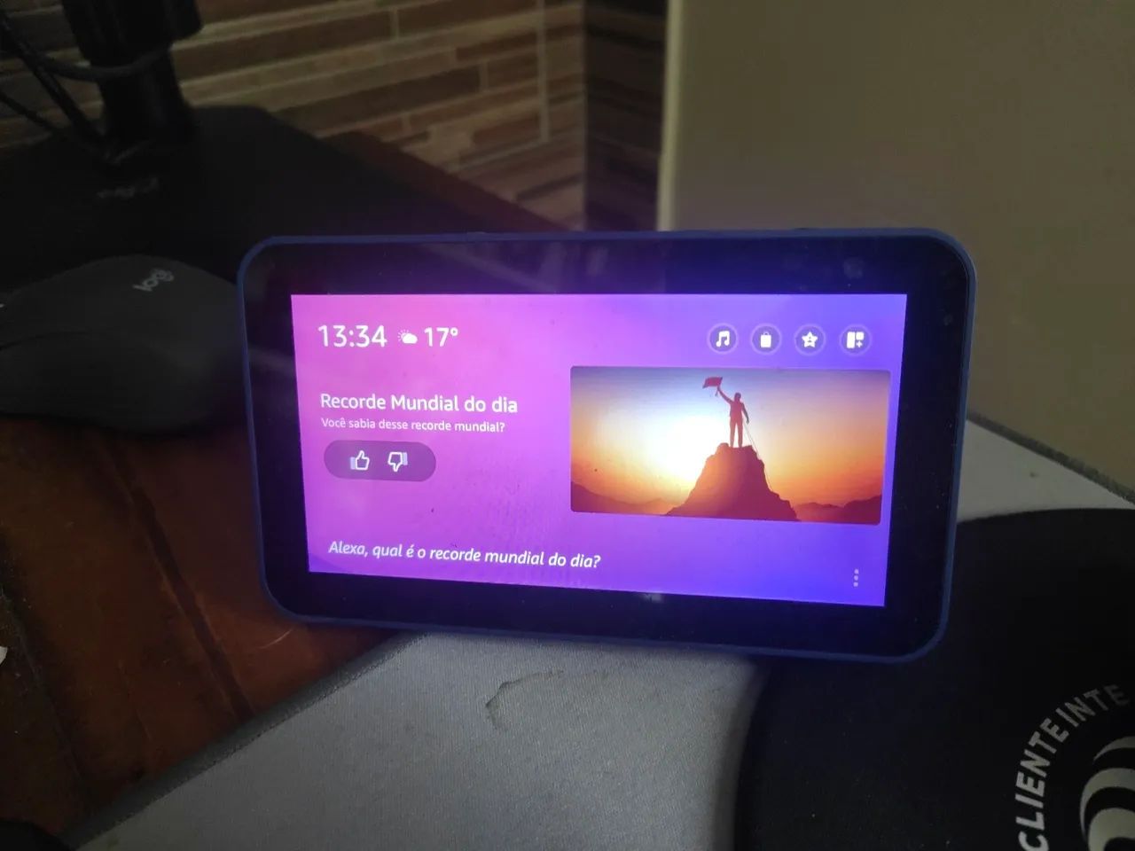 Echo Show 5 2ª geração Smart Speaker Tela de 5,5? - com Alexa 