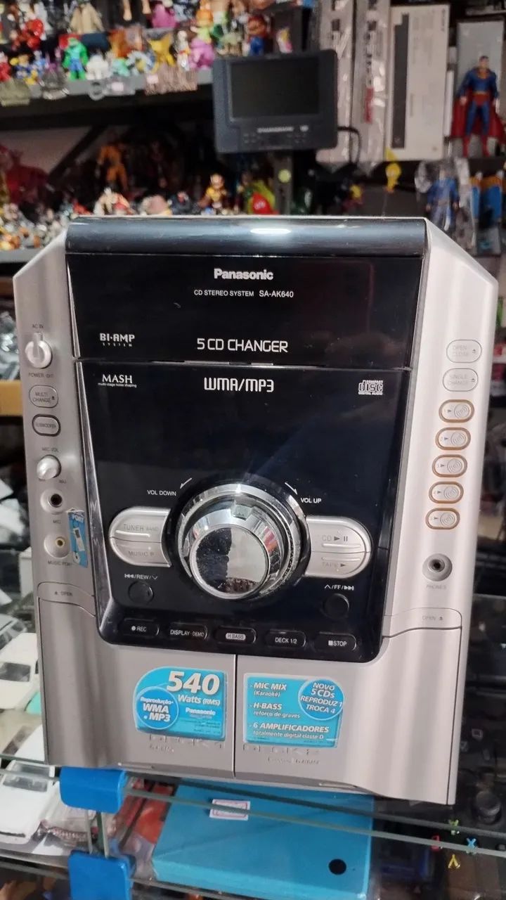Aparelho de som Panasonic