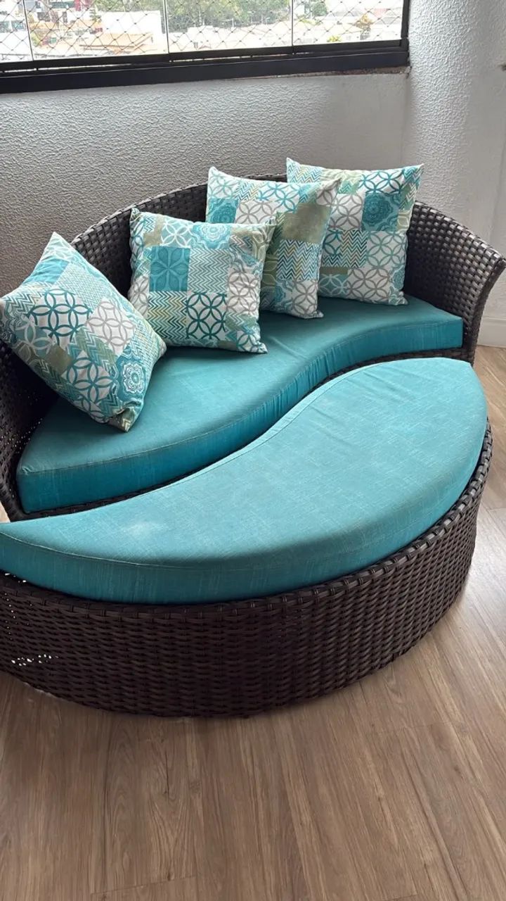 Mesa e sofá varanda - Foto 4