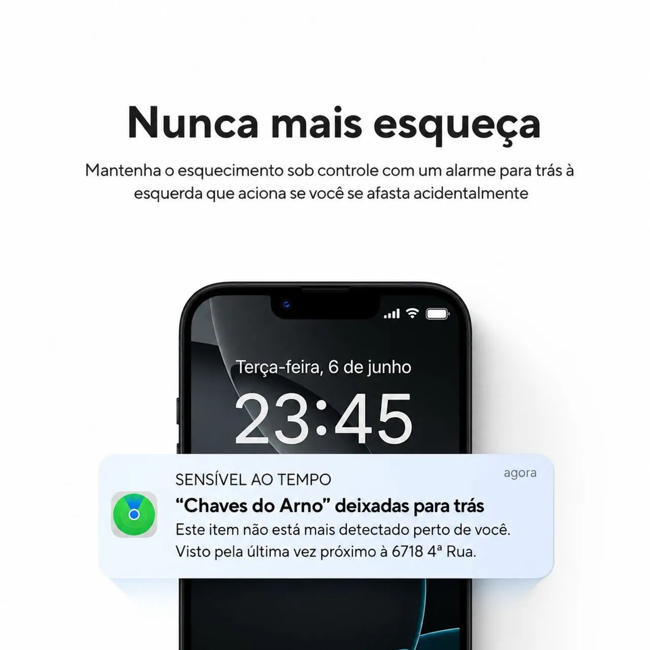 Kit 4x Ugreen Smart Tag Find Apple (Mini Rastreador) - Foto 4