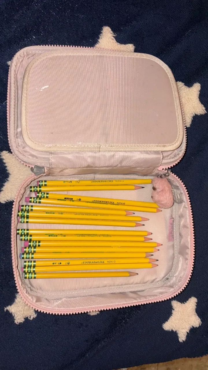 Estojo kipling 100 pens rosa metálico  - Foto 4