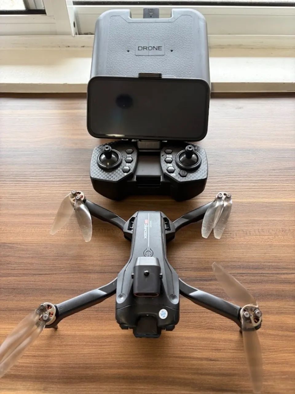 Drone Dobrável TS Toys  com Câmera HD, Sensor de Obstáculo, Case Rígida e 2 Baterias - Foto 4
