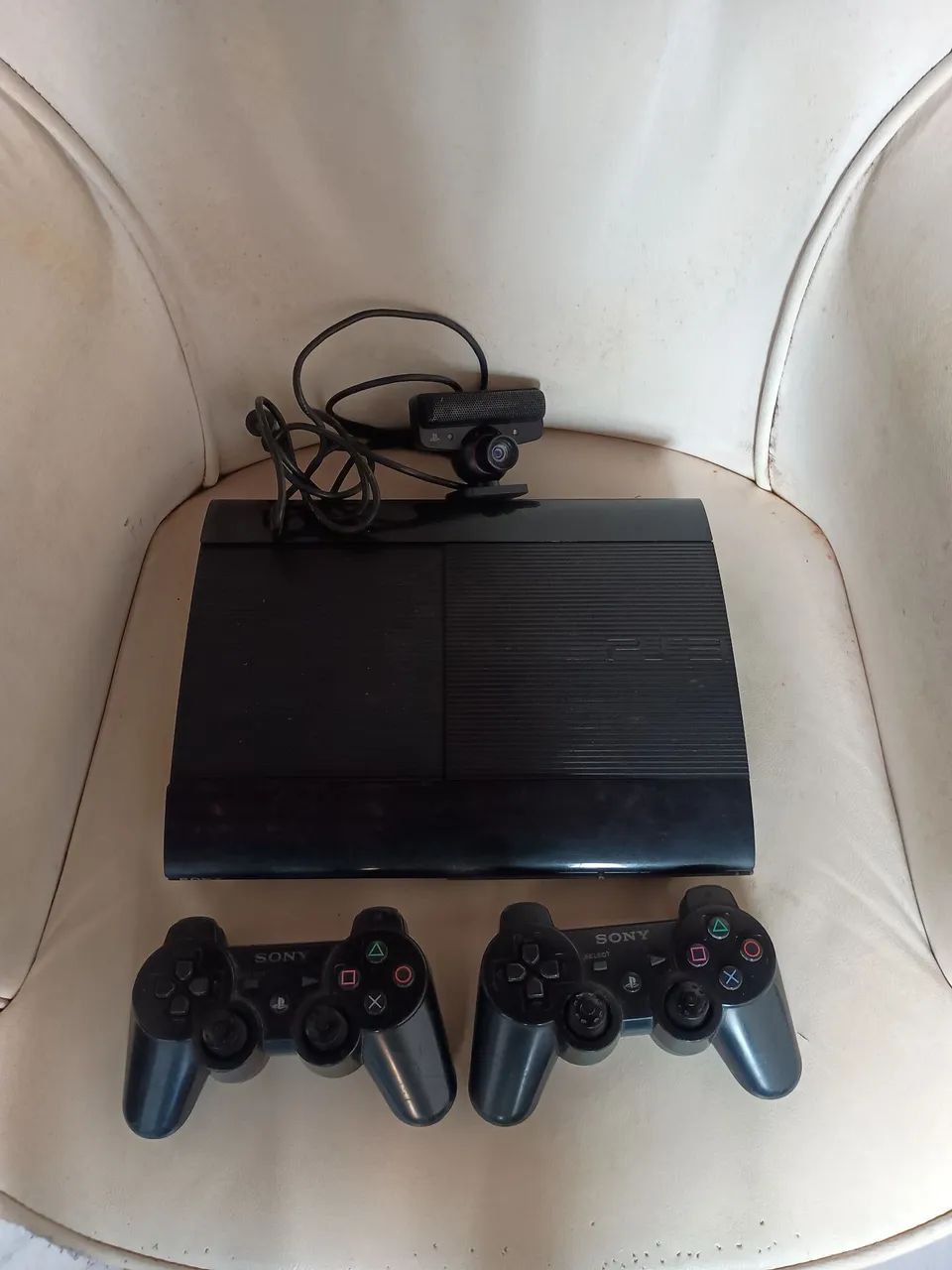 Ps3 slim desbloqueado com defeito leia o anúncio 