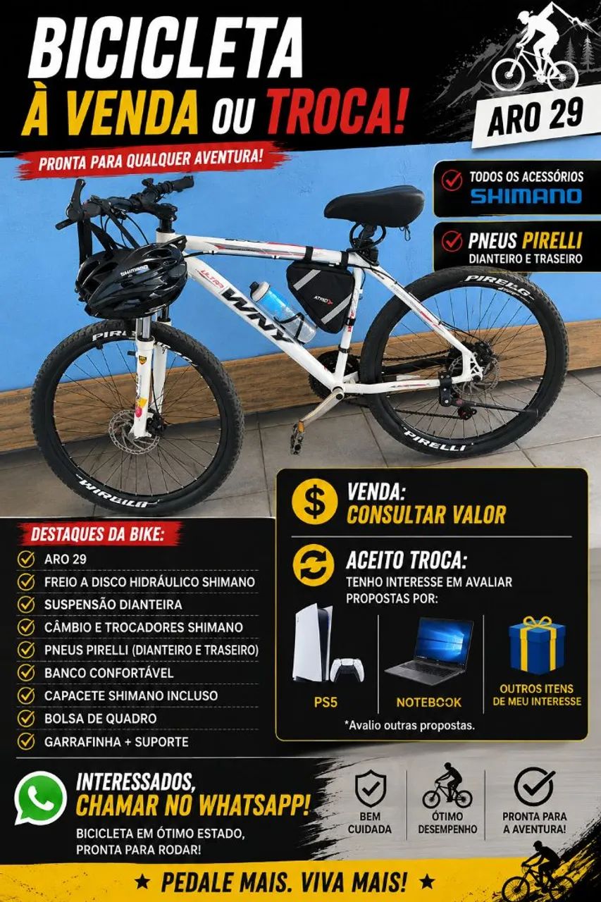 Bicicleta aro 29 