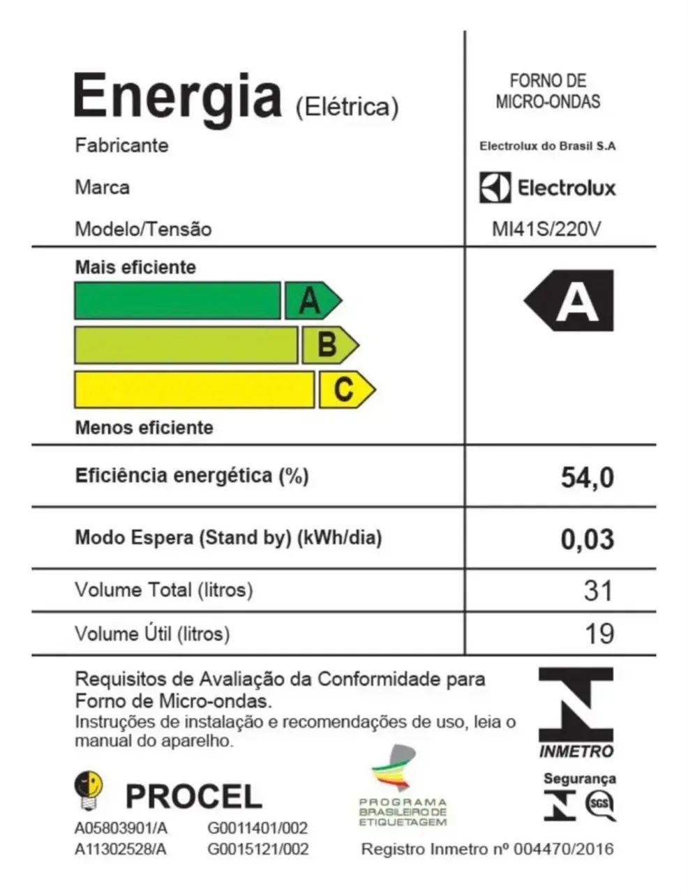 Microondas Electrolux  - Foto 2