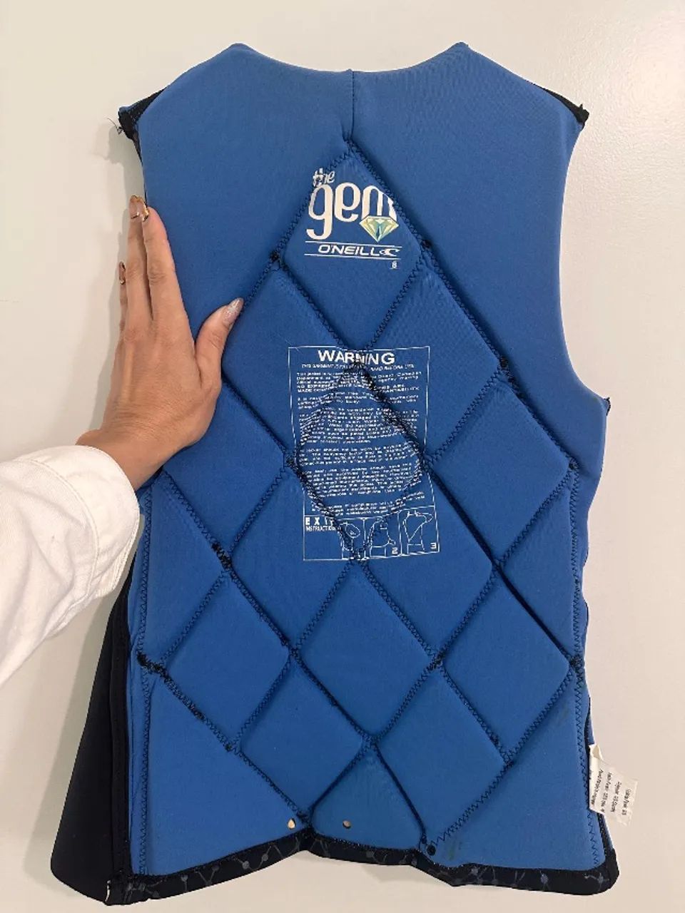 Colete Oneill The Gem tamanho 8 - Foto 2