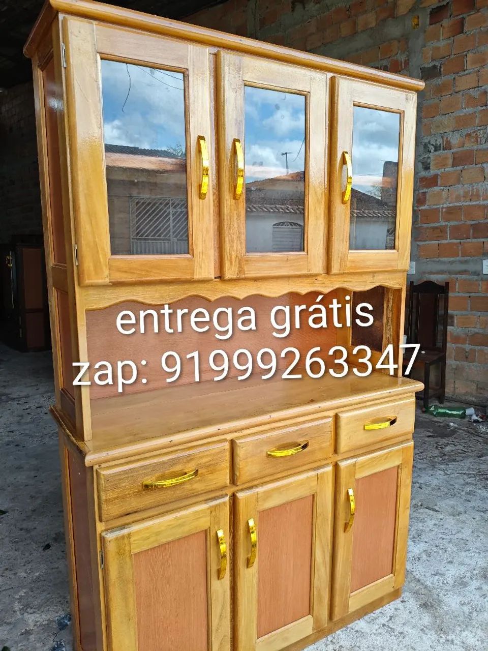 Armário de cozinha robusto entrega grátis 