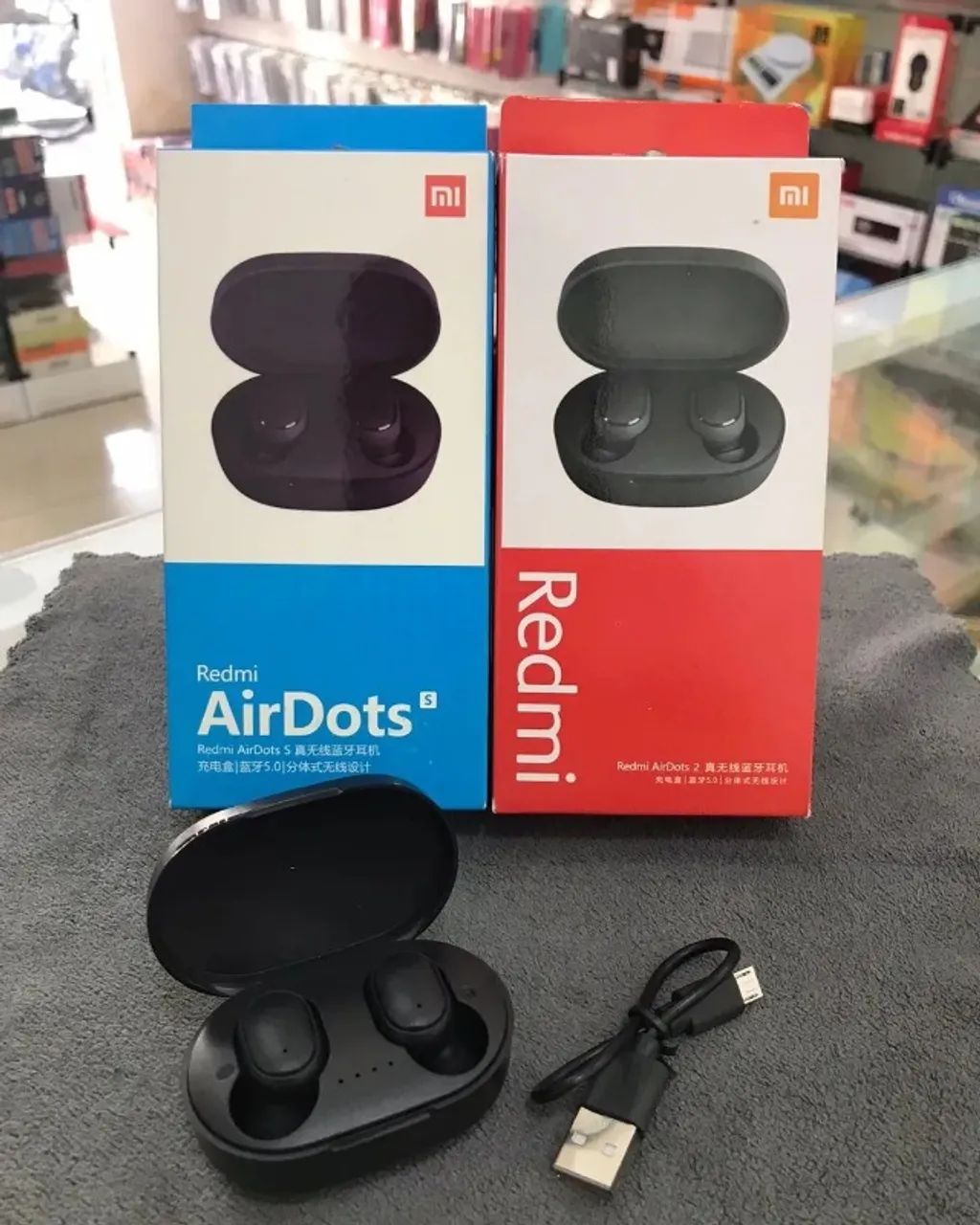 Fone de Ouvido Bluetooth AirDots - Entrega Grátis
