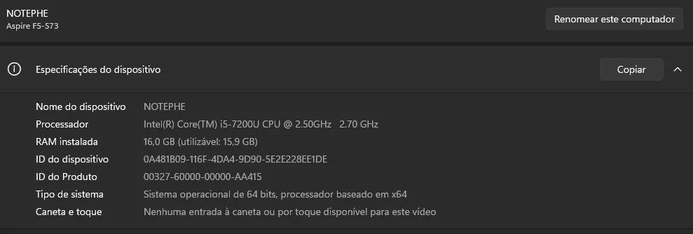 Notebook Acer Aspire i5 - Foto 2