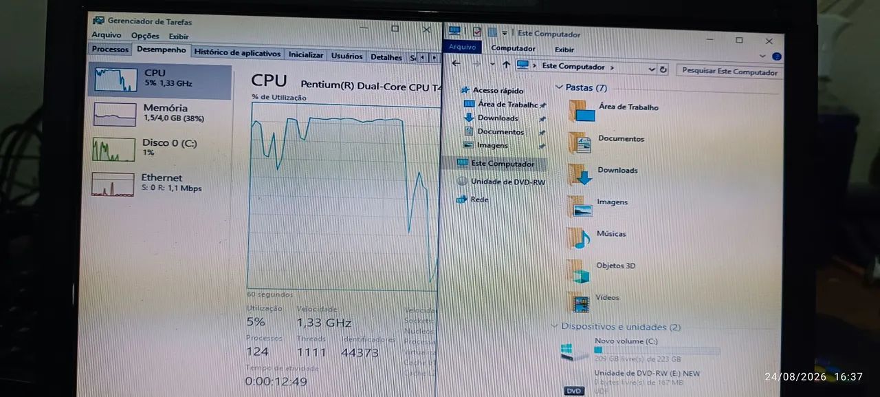 Notebook Philco Pentium Dual Core / 4gb de ram / Ssd 240gb - Foto 3