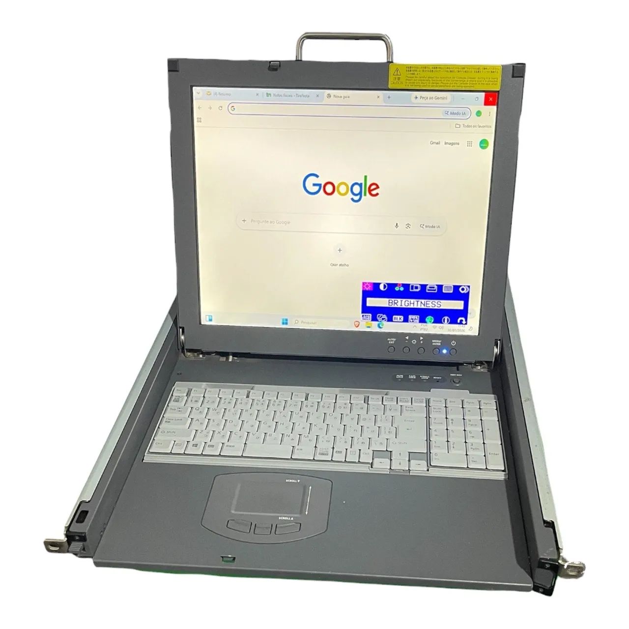 Console de Rack KVM Hitachi 1U 17" GQ-RLK7250C