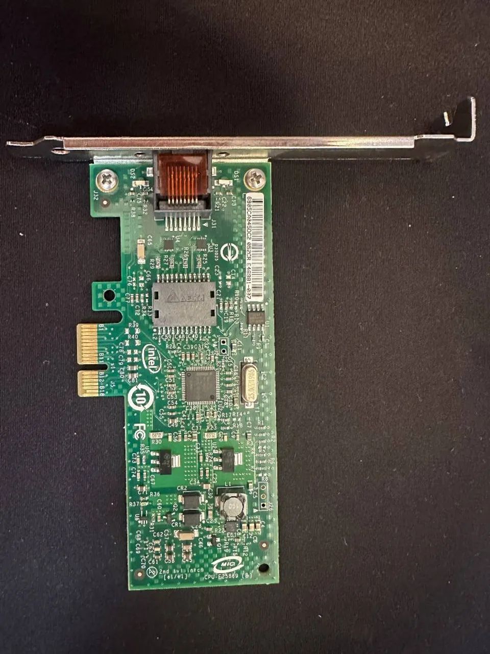 Placa de rede Intel gigabit pro
