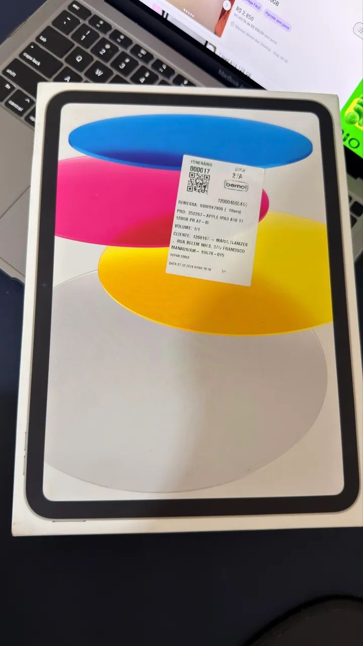 iPad A16 Cinza 128GB | NOVO 