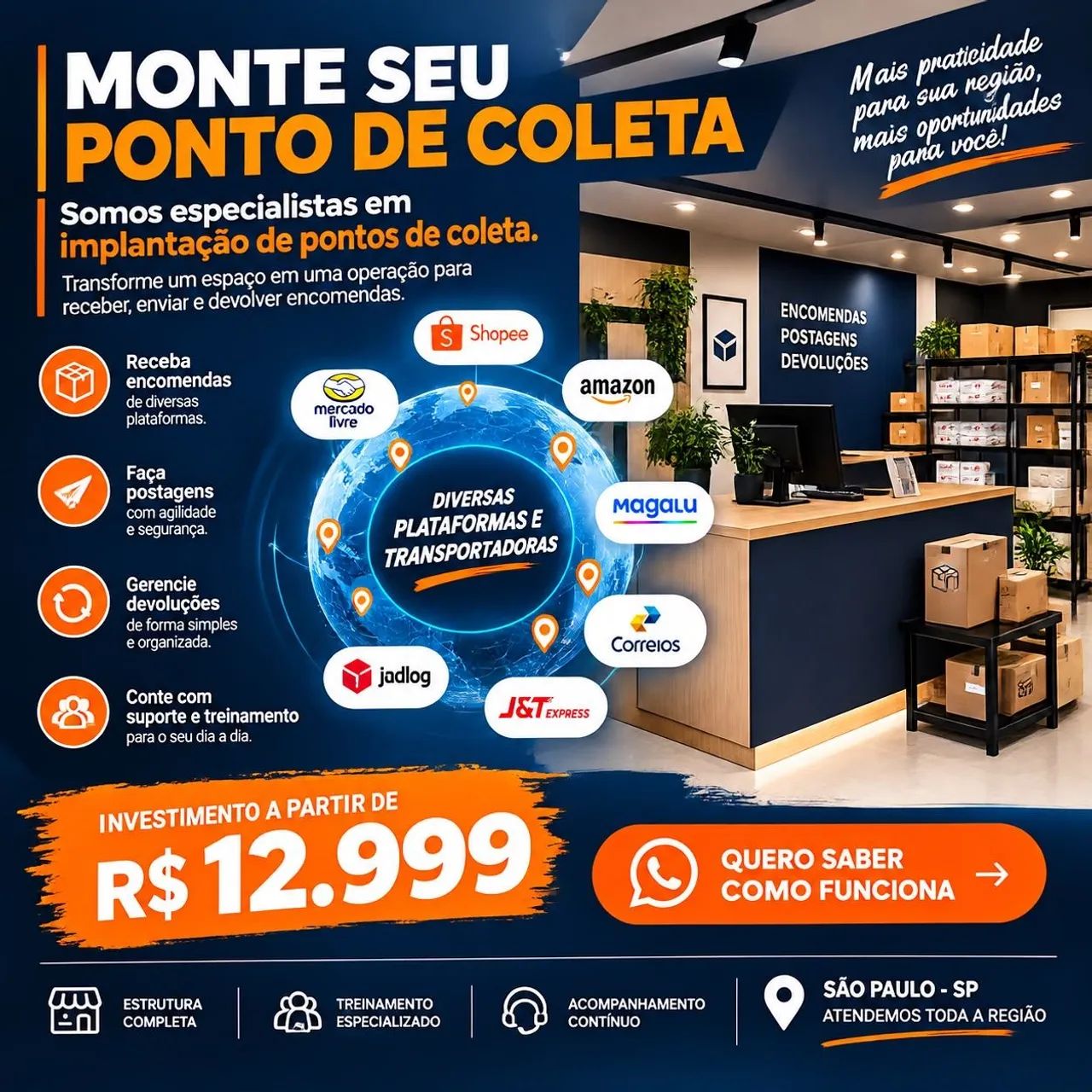 Monte seu Ponto de coleta - Foto 2