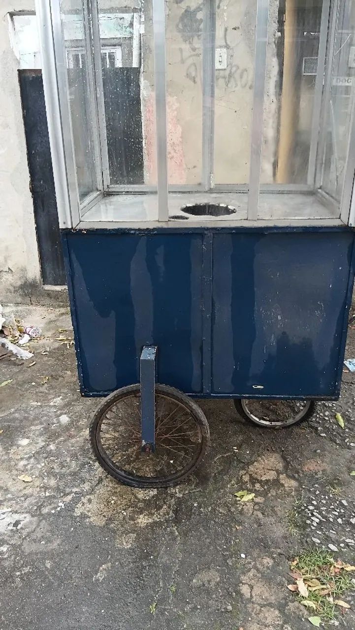 Carroça  de cachorro  quente  / hambúrguer  / pipoca  - Foto 5